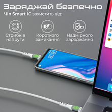 Кабель PROMATE transline-cc200 USB Type-C - USB Type-C White 2 м (transline-cc200.white)