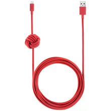 Кабель NATIVE UNION Night Cable Lightning - Red 3m (NCABLE-L-RED)