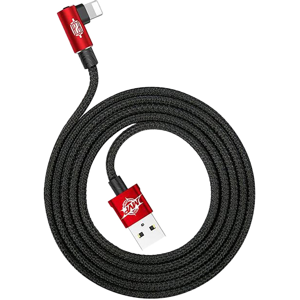 Кабель BASEUS MVP Elbow Type USB-Lightning 1m Red (CALMVP-09) Довжина 1