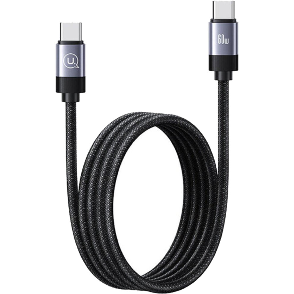 Кабель USAMS USB Type-C-Type-C 60W 1м (US-SJ704) Тип USB Type-С - USB Type-С