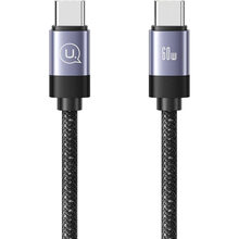 Кабель USAMS USB Type-C-Type-C 60W 1м (US-SJ704)