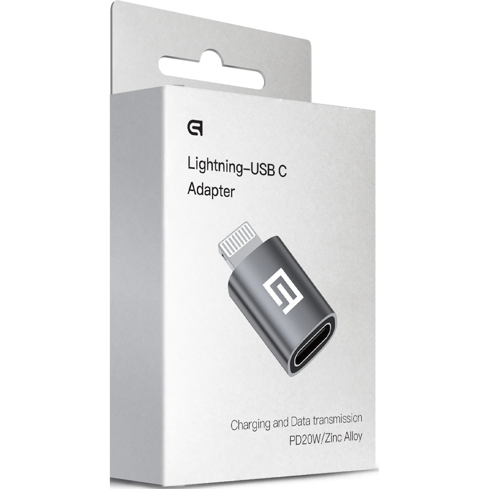 Перехідник ARMORSTANDART OTG USB Type-C to Lightning Black (ARM79618) Тип USB Type-С - Lightning