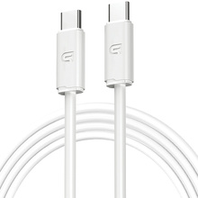 Кабель ARMORSTANDART AT-C6E USB Type-C - USB Type-C 60W 1.2 m TPE White (ARM75872)