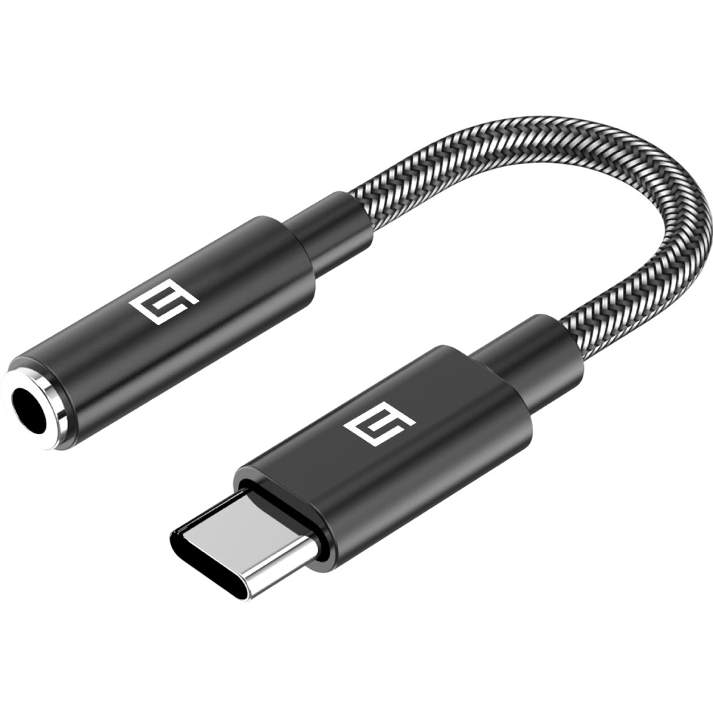 Перехідник ARMORSTANDART USB Type-C Male to 3.5mm (mini-Jack) Female Black (ARM76887)