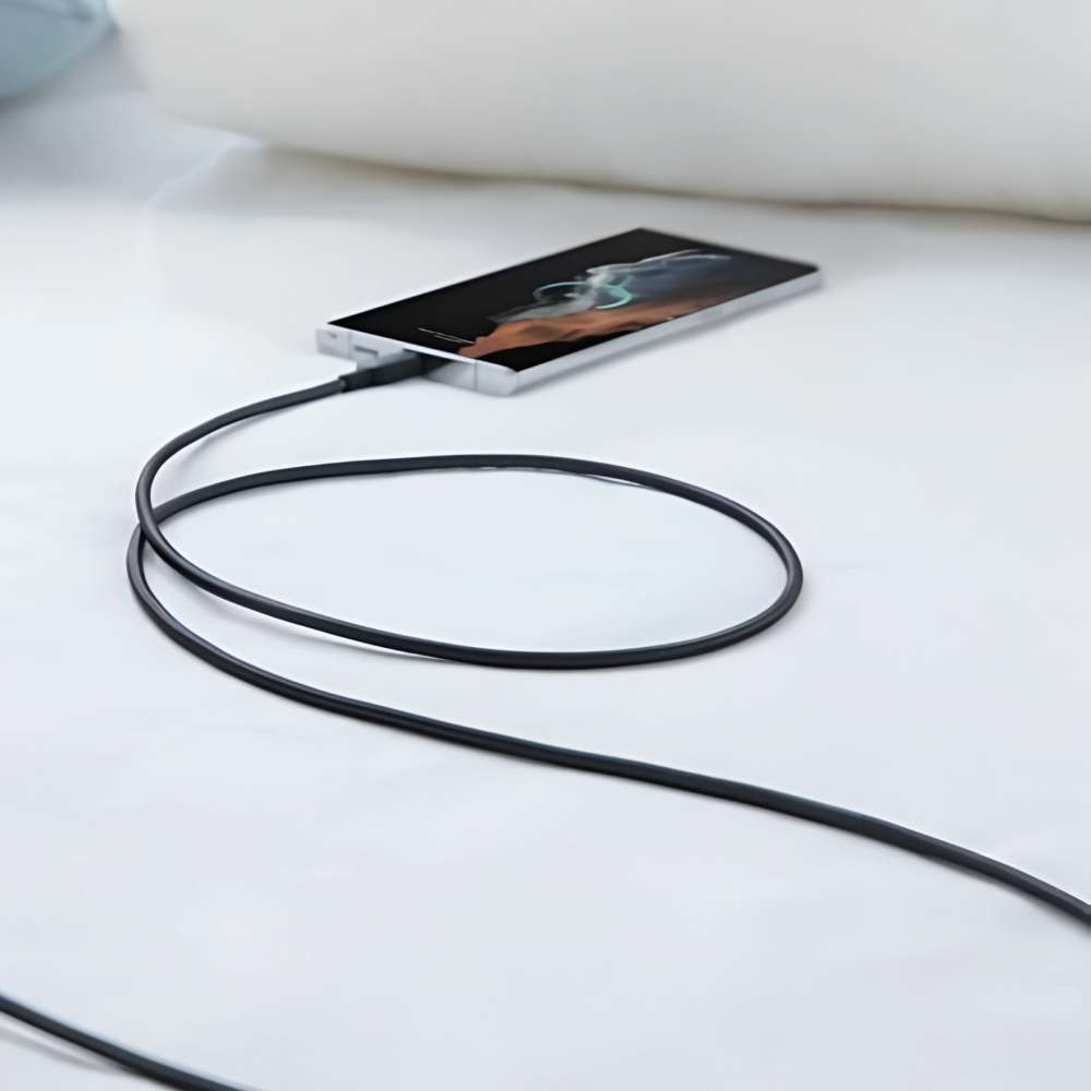 Кабель ANKER 322 USB - USB Type C - 1.8 m Nylon Black (A81H6G11) Подсветка False