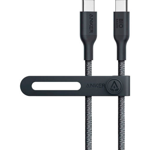 Кабель ANKER 544 USB Type-C - USB Type-C 0.9 м Black (A80F5H11)