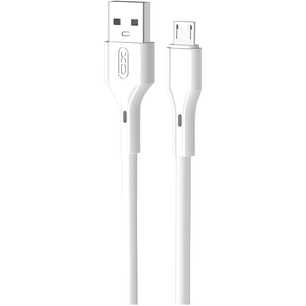 Кабель XO NB230 Rock Series USB-A to Micro 1 m White (NB230_M_White) Кабель XO NB230 Rock Series USB-A to Micro 1 m White (NB230_M_White)