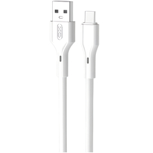 Кабель XO NB230 Rock Series USB - USB Type-С  1 m White (NB230_C_White)