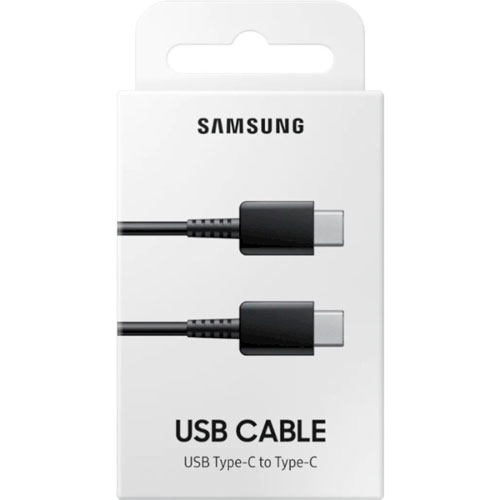 Кабель SAMSUNG USB Type-C - USB Type-C 1 м Black (EP-DA705BBRGRU) Тип USB Type-С - USB Type-С