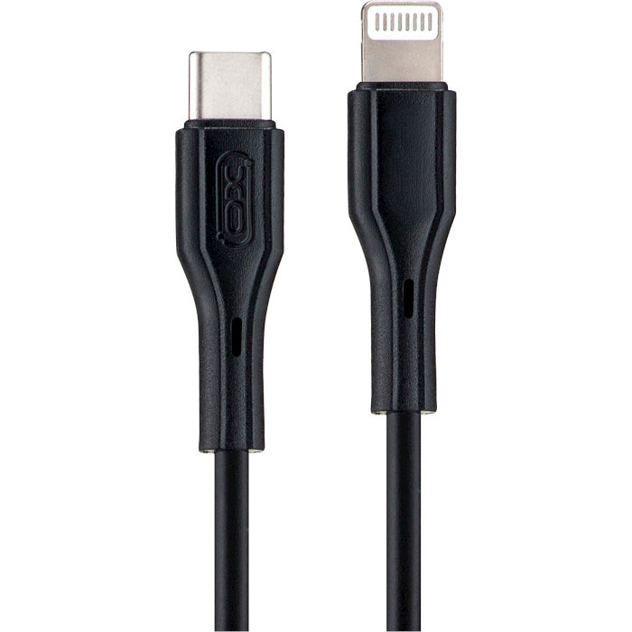 Кабель XO NBQ231A Rock Series USB Type-C - Lightning 1 м Black (NBQ231A_Black)