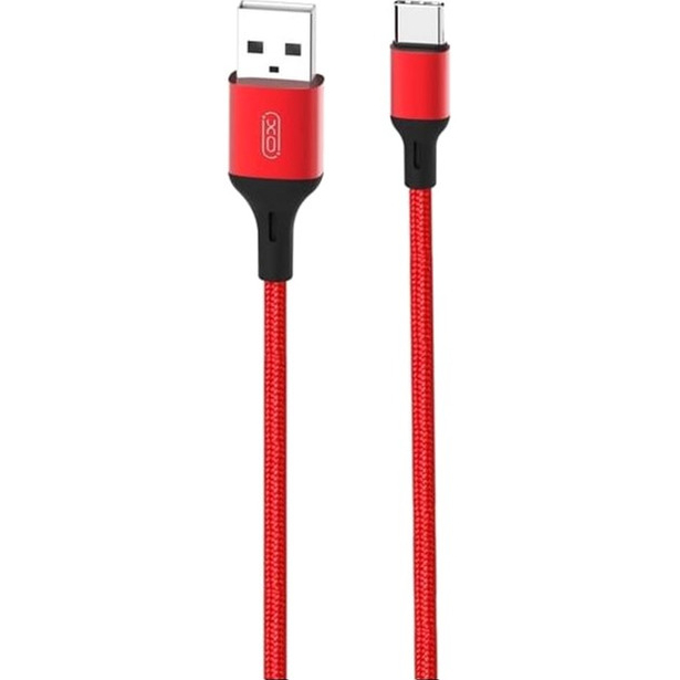 Кабель XO NB143 Braided Data Cable Type-c 1 м Red (XO-NB1431C-RD)