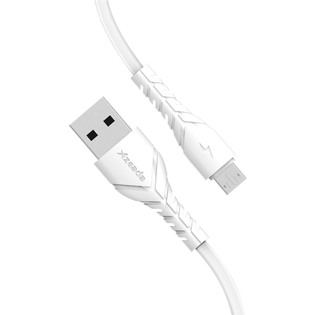 Кабель PRODA PD-B47m Micro USB QC 3А белый (PD-B47m-WHT)