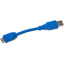 Кабель PowerPlant USB 3.0 (AM/microB) 0.1 м Blue KD00AS1229