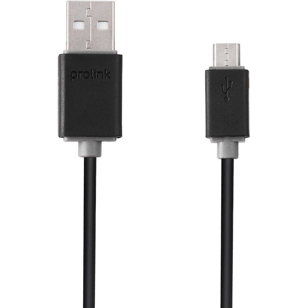 Кабель ProLink USB-A 2.0 - USB Micro 1.5 м Black (PB487-0150)