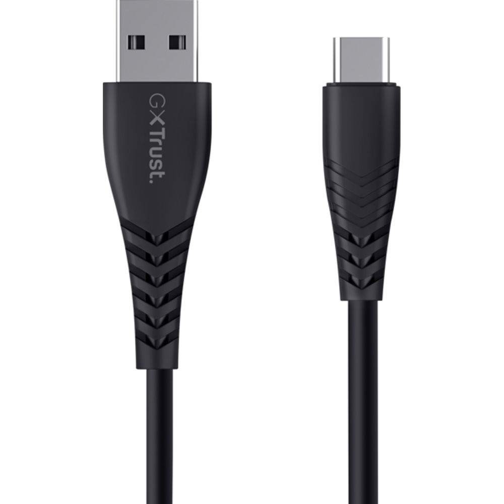 Кабель TRUST USB-USB Type-C GXT 226 FOR PS5 Black (24168_TRUST) Підсвітка False