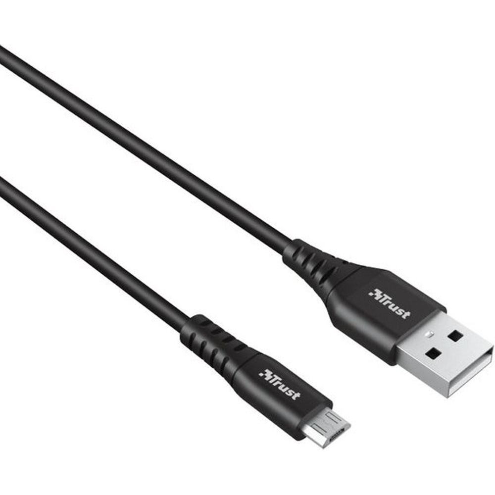 Фото 3 Кабель TRUST Ndura, USB-A - microUSB Black (23567_TRUST)