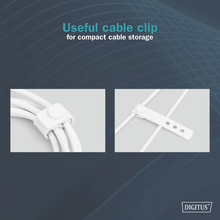 Кабель DIGITUS USB Type-C - USB Type-C 1 м White (AK-300341-010-W)