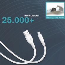 Кабель DIGITUS USB - Lightning 1 м White (AK-600108-010-W)