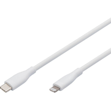 Кабель DIGITUS USB Type-C - Lightning 1 м White (AK-600110-010-W)