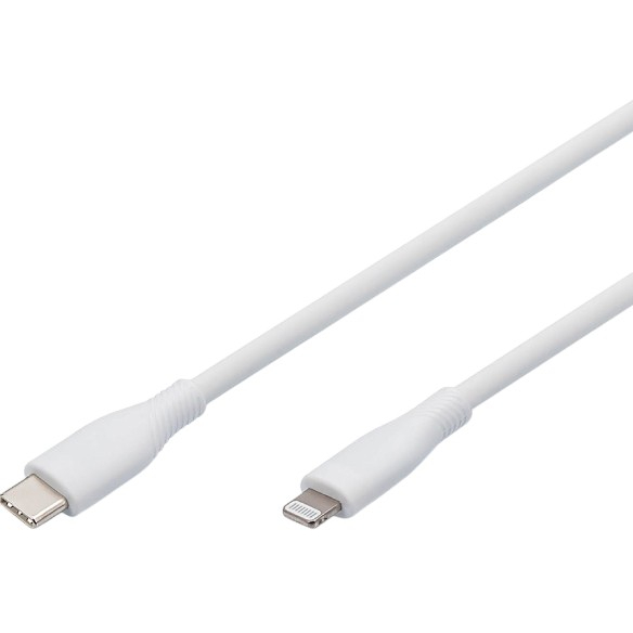 Кабель DIGITUS USB Type-C - Lightning 2 м White (AK-600110-020-W)