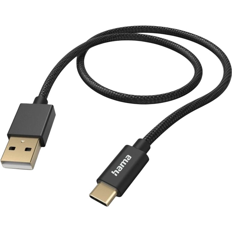 Кабель HAMA USB-A-USB-C 1.5 м (00201545)