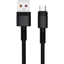 Кабель XO NB-Q166 USB-Type-C 5A 1 м Black (NB-Q166-AС.black)