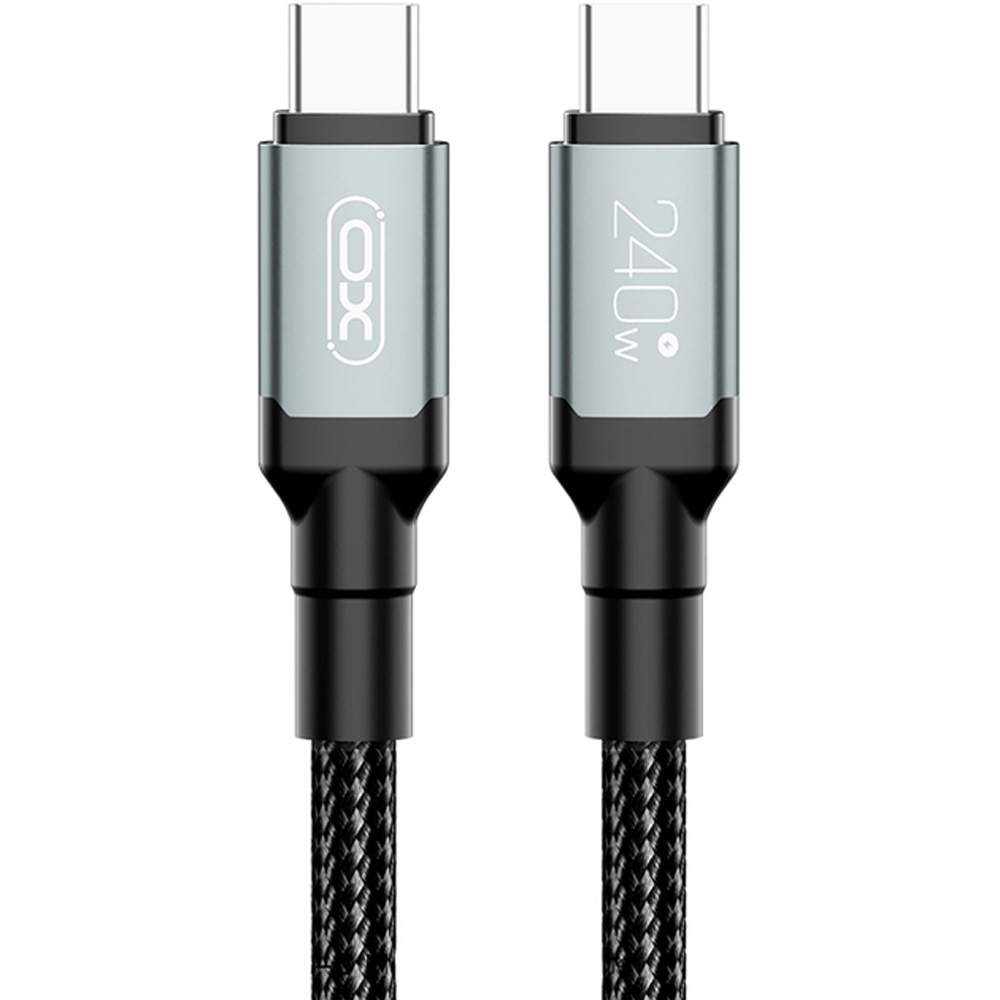 Кабель XO USB Type-C - USB Type-C 1 м Black (NB-Q264A-CC black)