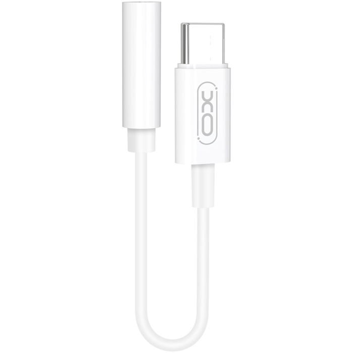 Кабель XO USB Type-C - AUX 3.5 мм 0.14 м White (NB-R161.white) Тип USB Type-С - аудіо 3.5 мм