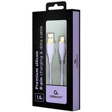 Кабель CABLEXPERT USB - Lightning 1.5 m Purple (CC-USB2S-AM8PM-1.5M-P)