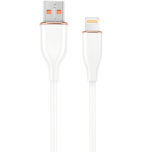 Кабель CABLEXPERT USB - Lightning 1.5 m White (CC-USB2S-AM8PM-1.5M-W)