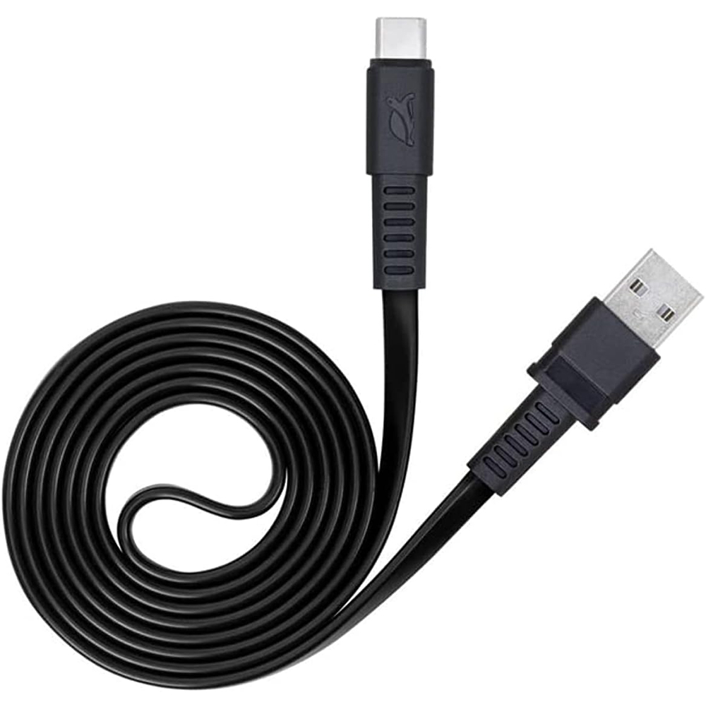 Кабель RIVACASE USB 2.0 Type-C - USB 2.0 1.2 м (PS6002 BK12) Подсветка False