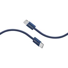 Кабель PROMATE USB Type C - Lightning 1.2 м Navy (ecoline-ci120 navy)