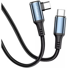 Кабель GELIUS Corner GP-UCN011 Type-C to Type-C 100W Black (00000099751)