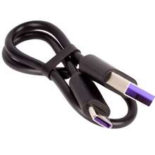 Кабель COLORWAY USB - USB Type-C 3 А 30 см Black (CW-CBUC059-BK)