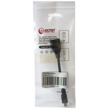 Кабель EXTRADIGITAL USB OTG (AF/miniB) 0.1 m black (DV00DV4065)