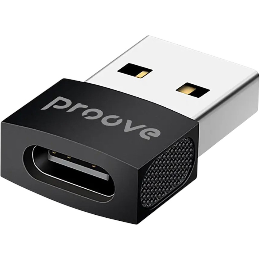 Адаптер PROOVE OTG Extension USB to Type-C Black (47796black) Адаптер PROOVE OTG Extension USB to Type-C Black (47796black)