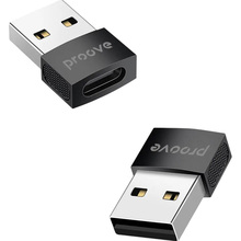 Адаптер PROOVE OTG Extension USB to Type-C Black (47796black)