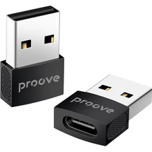 Адаптер PROOVE OTG Extension USB to Type-C Black (47796black)