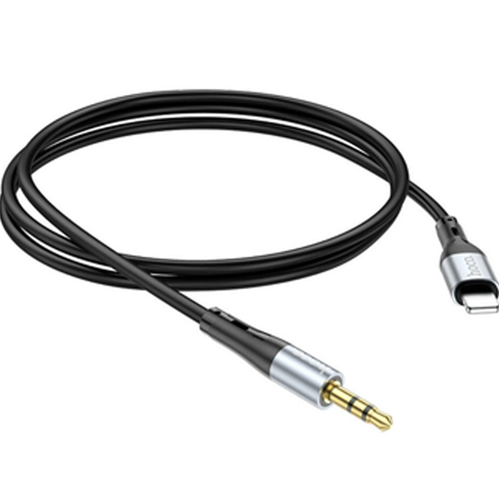 Кабель HOCO UPA22 iP Lightning - 3.5 мм 1 м Black (6931474769473) Довжина 1