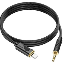 Кабель HOCO UPA30 Lightning х 3.5 мм 1 м Black (6942007625494)