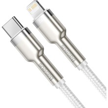 Кабель BASEUS Cafule Series Metal Data Cable Type-C to iP PD 1 м White (CATLJK-A02)