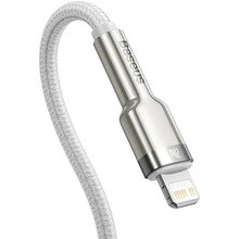 Кабель BASEUS Cafule Series Metal Data Cable Type-C to iP PD 1 м White (CATLJK-A02)
