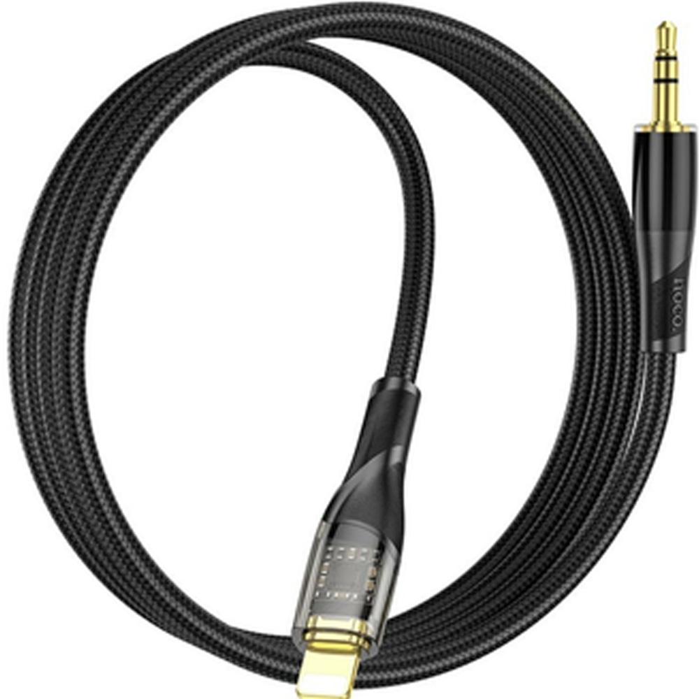 Кабель HOCO UPA25 Lightning - 3.5 мм 1 м Black (6931474791153) Підсвітка False