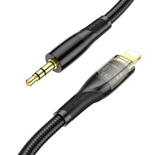 Кабель HOCO UPA25 Lightning - 3.5 мм 1 м Black (6931474791153)