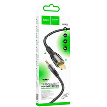 Кабель HOCO UPA25 Lightning - 3.5 мм 1 м Black (6931474791153)