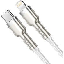 Кабель BASEUS Cafule Series Metal Data Cable Type-C to iP PD 20W 2 м White (CATLJK-B02)