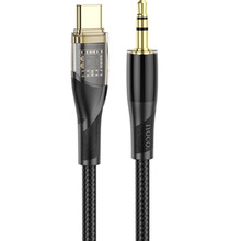 Кабель HOCO UPA25 USB Type-C - 3.5 мм 1 м Black (6931474791177)