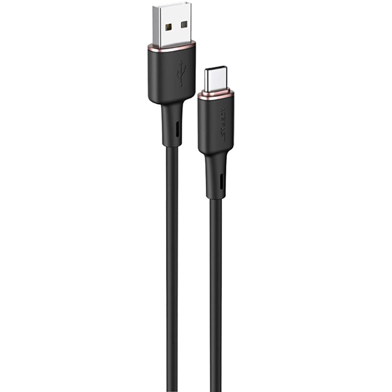 Кабель ACEFAST C2-04 USB-A-Type-C 1.2м Black (AFC2-04B)