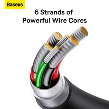 Кабель BASEUS Superior Series SUPERVOOC Fast Charging Data Cable USB to Type-C 65W 1m Black (CAYS000901)