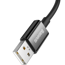 Кабель BASEUS Superior Series SUPERVOOC Fast Charging Data Cable USB to Type-C 65W 1m Black (CAYS000901)
